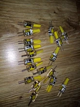 Bulb Spotlight Led-Lighting G4-Lamp Dimmable Halogen 220V COB 10pcs Chandelier SMD Ac Dc