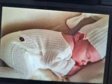 Conjunto de ropa de utilería para recién nacidos, Pelele con pies y botones, 2 uds.