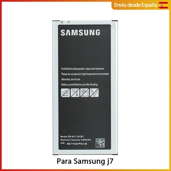 SAMSUNG Battery for samsung J7 (2016), J710-3000 mAh Model EB-BJ710CBC, free from Spain, format Bulk
SAMSUNG Battery for samsung J7 (2016), J710-3000 mAh Model EB-BJ710CBC, free from Spain, format Bulk