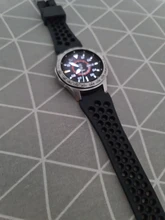 Correa de silicona de 22mm para Samsung Galaxy Watch 46mm, repuesto de pulsera de goma con agujeros para SM-R800 y plata