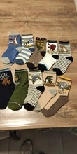 Dinosaur-Pattern Toddler Socks Spring Cartoon Cotton Fashion Children 3-10-Years Boys