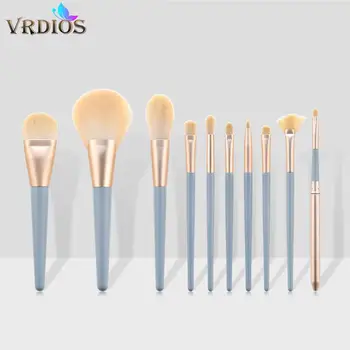 VRDIOS10Pcs Makeup Brush Set Cosmetic Powder Foundation professional Make up Eyeshadow Blush Eyebrow Make Up Brush Beauty Tool
VRDIOS10Pcs Makeup Brush Set Cosmetic Powder Foundation professional Make up Eyeshadow Blush Eyebrow Make Up Brush Beauty Tool