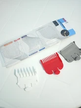 3 uds peines guía comodidad no tóxica cortauñas duradero límite peine guía de corte Barbero herramienta de corte de pelo de repuesto