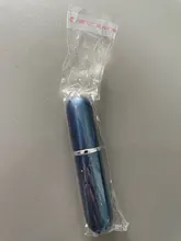 Botella pulverizadora de Perfume portátil, 5ml, 6ml, botella de vidrio rellenable, envases cosméticos vacíos, atomizador de Perfume de aluminio de viaje, 1 ud.