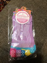 De las mujeres de los deportes de calcetines de Yoga caliente Fitness y Pilates calcetines de algodón Arco Iris entrenamiento Anti Slip calcetines con puntera transpirables púrpura