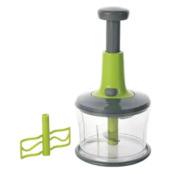 THULOS, Vegetable chopper and manual blender.Perfect for chopping and whisking in a comfortable and easy way. Chop vegetables manually
THULOS, Vegetable chopper and manual blender.Perfect for chopping and whisking in a comfortable and easy way. Chop vegetables manually
