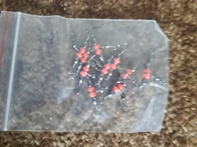 Lote de 10 unids/lote de 3 vías en forma de T, eslabones giratorios de línea cruzada con cuentas de perlas, varios tamaños, aparejo de pesca anzuelo, Conector de señuelo PR-358