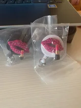 Idclip-Soporte de insignia retráctil con Clip de cocodrilo, carrete de tarjeta de identificación, moño de rosas, color rosa, 1 unidad