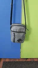 Mochila tipo mensajero para hombre, bolso de hombro, sencillo e informal, impermeable, de tela Oxford, de negocios y de viaje