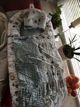 3 unids/set portátil bebé nido cama con conjunto de cama acolchado de algodón cuna para bebé recién nacido sábanas de cuna bebé capazo Co cama-