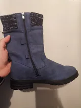 Botas De nieve aterciopeladas para Mujer, Zapatos cálidos De ante, a la moda, para invierno, 2020
