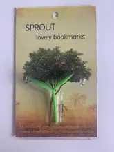 Marcapáginas de hierba de silicona, marcadores de hierba pequeños, Bloc de notas, notas, papelería, regalo de novedad, suministros escolares, 1 ud.