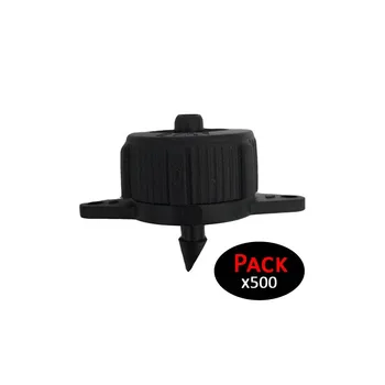 Dropper turbulent 8L/h (Pack x 500) | Dropper turbulent detachable's highest quality, flow rate 8 LTR by time.
Dropper turbulent 8L/h (Pack x 500) | Dropper turbulent detachable's highest quality, flow rate 8 LTR by time.