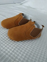 Zapatillas de cuna para bebé recién nacido, suela suave de cuero, leopardo, sólido, cálido, primeros pasos, 2018