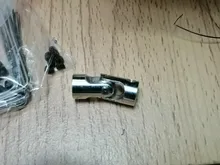 Acopladores de eje de motor de coche o barco en 2/3/3,17/4/5/6/6,35/8/10mm, juntas universales metálicas de acople para ejes