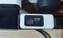 Voltímetro Digital de CC, amperímetro, medidor de corriente de voltaje, amperímetro, Detector, cargador tipo batería externa, probador USB 13 en 1