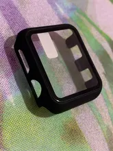 Funda Protector de Pantalla Compatible para Apple Watch iWatch Series 1 / 2 / 3 / 38 / 42 mm Carcasa Metalica para Reloj Apple