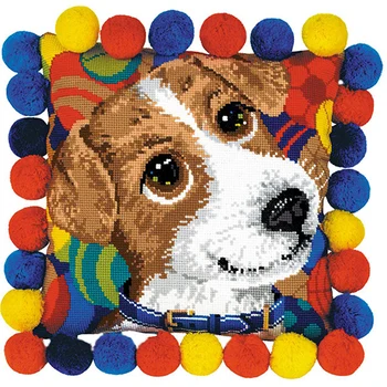 1675 set for embroidery Riolis 'подушка' puppy '30*30 cm
1675 set for embroidery Riolis 'подушка' puppy '30*30 cm