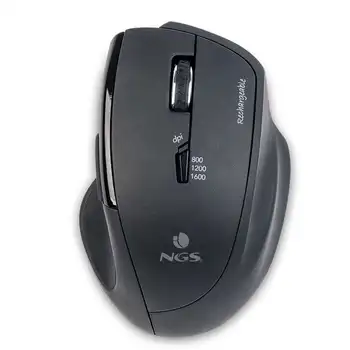 Rechargeable Wireless Mouse ngs spy rb - 800/1200/1600dpi - 5 buttons-nano usb receiver-2 aaa rechargeable batteries
Rechargeable Wireless Mouse ngs spy rb - 800/1200/1600dpi - 5 buttons-nano usb receiver-2 aaa rechargeable batteries