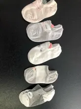 Calcetines finos de algodón para niños y niñas, calcetín de 1 a 7 años, barco de algodón, transpirable, tobillero, 5 par/lote