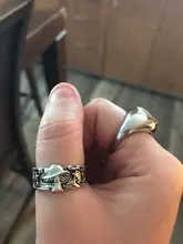 Anillo Vintage con patrón de flores y estrellas para mujer y hombre, sortija de varias tallas, estilo Retro Punk, Hip Hop, para fiesta nocturna, anillo del Club