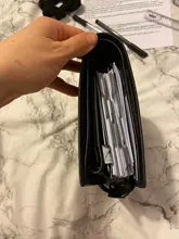 Moterm-lápiz elástico de cuero para cuaderno, suministros escolares, soporte pinza pluma