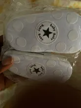 Zapatos sólidos con estrella para bebés, zapatilla de algodón suave antideslizante, suela para recién nacido, primeros pasos, de lona, informales