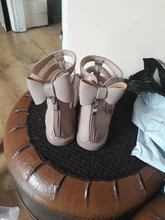 Sandalias de gladiador para niñas, botas con lazo trasero, zapatos de princesa de banda estrecha, color negro, para verano, 2021