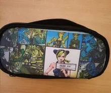 Fundas cosméticas Anime Jojo Bizarre Adventure / Killer Queen para niños y niñas, portalápices, artículos para la mochila del colegio