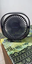 SMARTDEVIL-ventilador de escritorio USB portátil, dispositivo Personal de 3 velocidades con ángulo ajustable de rotación de 360 grados para oficina, hogar y viajes