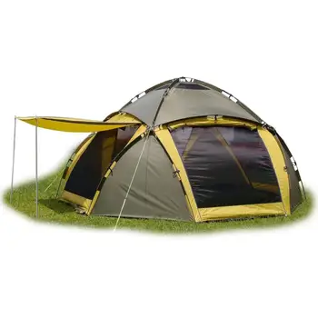 Tent automatic cosmos 400 under the removable panel for the pipe, color: khaki/Yellow-mus (m-km-t-400) maverick 
Tent automatic cosmos 400 under the removable panel for the pipe, color: khaki/Yellow-mus (m-km-t-400) maverick