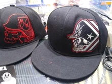 Gorra de béisbol Bordado de letras para hombre y mujer, gorro plano de Metal para deportes al aire libre, estilo Hip Hop, Snapback