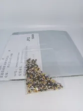 500 unids/lote oro rodio bola crimpado final cuentas Dia 2 2,5 3 mm tapón espaciador perlas para la fabricación de la joyería Diy resultados Accesorios