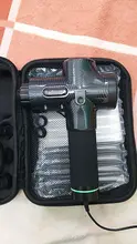 Pistola de masaje Fascia para atletas, masajeador muscular de percusión de tejido profundo para gimnasio, oficina y hogar