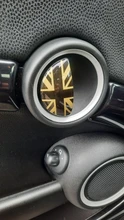 Uds 3D epoxi de cristal Interior del coche tirar adhesivo de manija para BMW MINI COOPER R56 R55 R60 R61 compatriota F55 F56 F60 estilo de coche