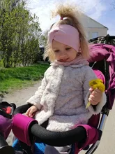 Diadema elástica de algodón suave para bebé, bandanas de Color sólido, cintas del pelo para bebés y niñas, accesorios para el cabello