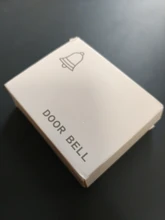 Timbre de puerta con cable de 12V CC, timbre de puerta con Control de acceso, con cable externo, tonos de llamada