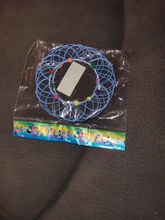 Fidget Juguetes | Juguetes Fidget | Fidget Juguetes Popit hacer magia de acero anillo de hierro de descompresión cesta Flexible suave mágico Juguetes Anti estrés regalos de los niños Juguetes