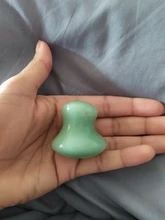 Rodillo masajeador de piedra de Jade, Cuarzo Rosa Natural, belleza Facial, masaje en forma de seta, cuidado del cuello, herramientas adelgazantes, belleza de la salud