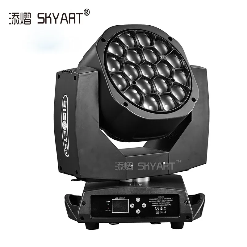High Quality 19x15 RGBW 4IN1 Zoom Wash Beam LED Bee Eyes Moving Head Lights For Stage Dj Disco Light
High Quality 19x15 RGBW 4IN1 Zoom Wash Beam LED Bee Eyes Moving Head Lights For Stage Dj Disco Light