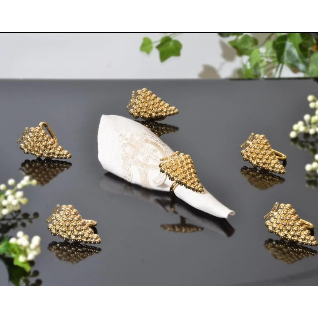 Elegant High Quality Silver Golden Napkin Holder 6PCS First Class Plating Metal Napkin Ring for Table Party Wedding Dinner Decor
Elegant High Quality Silver Golden Napkin Holder 6PCS First Class Plating Metal Napkin Ring for Table Party Wedding Dinner Decor