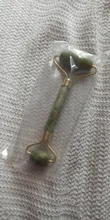 Rodillo para masaje Facial de Jade Natural, rascador para SPA, piedra de Jade, para cuerpo, piel, adelgazamiento, estiramiento del cuello, herramientas de cuidado de la salud, gua sha