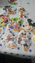 50 Uds de dibujos animados de Disney pegatinas de anime Marvel congelados juguetes de Mickey historia Winnie el Pooh impermeable portátil monopatín pegatinas niños juguete