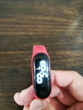 CAINUOS-reloj digital deportivo para niños y niñas, pulsera LED para estudiantes