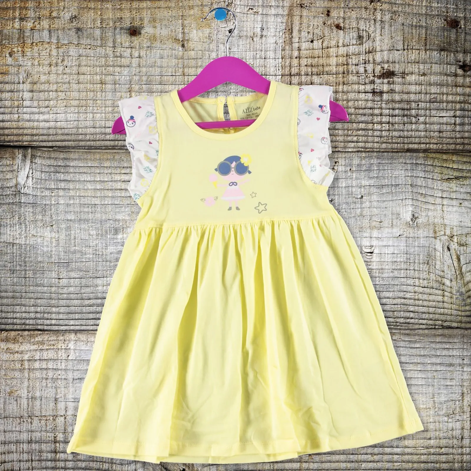 ebebek Aziz Bebe Baby Girl Ruffled Dress 
ebebek Aziz Bebe Baby Girl Ruffled Dress