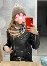 Bufanda de lana de imitación para niños y niñas, chal grueso y cálido a cuadros de alta calidad, pequeño y estrecho para regalo de otoño e invierno