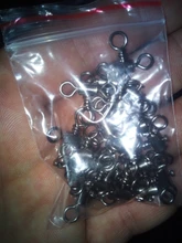 DNDYUJU-conector de pesca de 20 piezas, barril de rodamiento giratorio, conector giratorio de 3 vías, señuelo para anzuelo, línea de carpa, línea cruzada