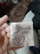 MQCHUN-collar de acero inoxidable para hombres y mujeres, banda de Rock, velo negro, collares de novias, novia, BVB Merch, Logo FOB, regalo para fanáticos