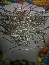 100 Uds Pines de Metal Búsqueda de joyería hacer componentes de muchos estilos Headpins Eyepins Ballpins para DIY pulseras de perlas
