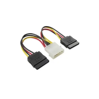 Power cable Sata gembird/cablexpert CC-SATA-PSY (15 cm, Molex 4pin/2x sata15pin, the 2 устр... Package) (CC-SATA-PSY)
Power cable Sata gembird/cablexpert CC-SATA-PSY (15 cm, Molex 4pin/2x sata15pin, the 2 устр... Package) (CC-SATA-PSY)